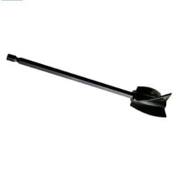 2PCS Epoxy Mixing Stirring Rods Paint Putty Cement Mixer Attachment with Drill Chuck for Epoxy Resin Latex Oil Paint