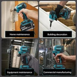 Makita DTD173 1800RPM Cordless Impact Driver 180N.m Brushless Motor Electric Drill Wood/Bolt/T-Mode For Makita Battery