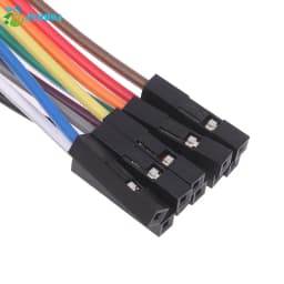 ●20cm 10P High Efficiency Test Hook Clip Logic Analyzer Cable Gripper Probe Test Clamp For Chips Pins Connecting Testing