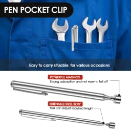Telescopic Magnetic Pen Portable Metalworking Handy Tool Magnet Capacity for Picking Up Nut Bolt Adjustable Pickup Rod Stick