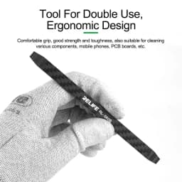 RELIFE RL-060B Carbon Fiber Disassembly Crowbar for Mobile Phone Laptop Maintenance Non-magnetic LCD Screen Dismantling Tool