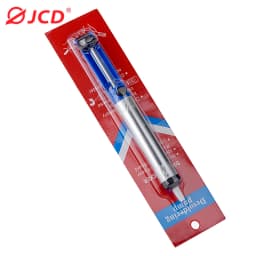 JCD Soldering Iron Pumpit Desoldering Pumps Aluminium Solder Sucker Tool Removal Device Blue Vacuum Soldering Iron Desolder