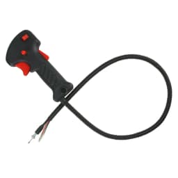 Manual Throttle Switch Assembly For Gasoline Brush Cutter Grass Trimmer Tube Handle Throttle Trigger Cable
