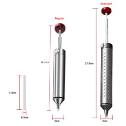 LEFAVOR Aluminum Powerful Desoldering Pump Suction Tin Gun Soldering Sucker Pen Removal Vacuum Solder Iron Welding Repair Tool
