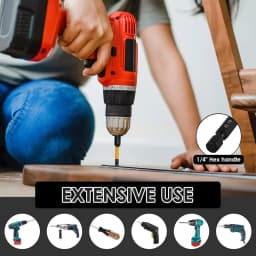 20/10PCS Magnetic Allen Wrench Drill Bit Long Impact Hex Head Screwdriver Bit Set 1/4 Inch Torx Hex-Shank Driver Bits Set
