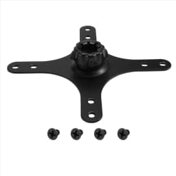 Promotion!Portable Monitor Mounting Adapter Bracket Plate, 17mm Ball Head to 100x100mm 75x75mm, Wall Mount Arm Mount Universal