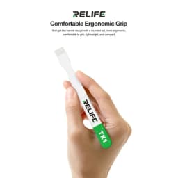 RELIFE TK1 Ceramic Tin Scraper Welding Non Magnetic Adsorption High Temperature Resistance Anti Oxidation BGA Stencil Repair