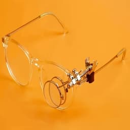5X/10X Dual Adjustable Clip-On Magnifying Glasses for Watch Repair, Mobile Phone Servicing, Jewelry Crafting, Product Inspection