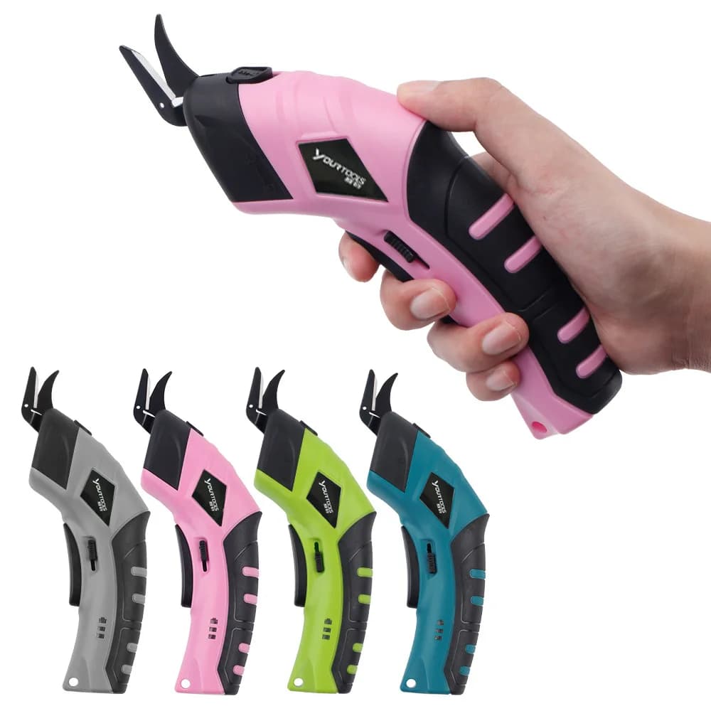 RANKSEA Electric Scissors Fabric Cutting Machine Electric Scissors Tailor Specific Clothing Trimming Electric Scissors 