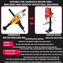 LAANCI Diamond Core Drill Bit Reinforced Concrete Drill Bit Diameter Range 25-200mm Total Length 400mm For Drilling On Concrete