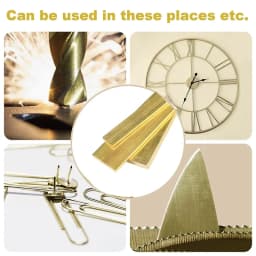 1pcs Length 200mm/250mm Brass Flat Bar Plate Strip Thicknesses 2mm 3mm 4mm 6mm 8mm 10mm 12mm 15mm 20mm