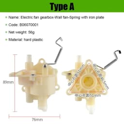 Electric Fan Shaking Head Gear Box Shaker Universal GearBox Accessory Assembly For Wall Fan Desk Fan Industrial Fan Pedestal Fan
