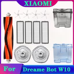 Dreame Bot W10 W10pro Self-Cleaning Robot Vacuum and Mop Cleaner Spare Parts Accessories Washable Hepa Filter Replacement