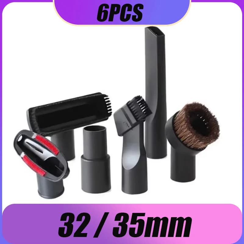 Vacuum Cleaner Brush Head Nozzle With 32 / 35mm Adapter Spare Parts Crevice Dust Collector Vacuum Cleaner Replacement Attachment