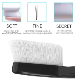 2/4PCS Ultra-fine Soft Toothbrush Gum Care Sensitive Nano Brush Heads for Phili Sonic Care HX3/HX6/HX9 Heads For 6780 3014