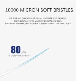 2/4PCS Ultra-fine Soft Toothbrush Gum Care Sensitive Nano Brush Heads for Phili Sonic Care HX3/HX6/HX9 Heads For 6780 3014