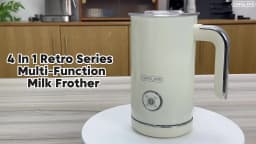 Cafelffe Electric Milk Frother Frothing Foamer Chocolate Mixer Cold/Hot Cappuccino Fully Automatic Milk Warmer home appliance