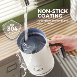 Cafelffe Electric Milk Frother Frothing Foamer Chocolate Mixer Cold/Hot Cappuccino Fully Automatic Milk Warmer home appliance