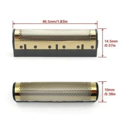 Original Quality Replacement Double Foiled Blade Net Cover for Kemei KM-TX1 2026 Electric Shaver Repair Accessories Wholesales
