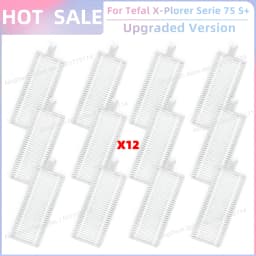 Fit For Rowenta X-plorer Serie 65+,75S RR8577WH,75S+ RG8597W/RR8587WH/RR8585,Tefal RG9177WH/140+ RG9197WH Brush Filter Mop Bag