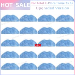 Fit For Rowenta X-plorer Serie 65+,75S RR8577WH,75S+ RG8597W/RR8587WH/RR8585,Tefal RG9177WH/140+ RG9197WH Brush Filter Mop Bag