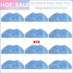 Fit For Rowenta X-plorer Serie 65+,75S RR8577WH,75S+ RG8597W/RR8587WH/RR8585,Tefal RG9177WH/140+ RG9197WH Brush Filter Mop Bag