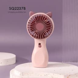 New USB Mini Fan Portable Handheld Fan Rechargeable Mini Handy Fan Pocket Size Low Noise Small Electric Fan Student Dormitory