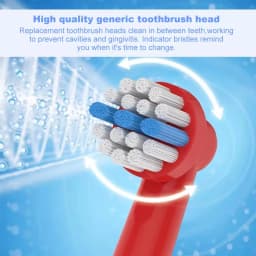 4/8/12 Kid's Replacement Brush Heads Stages Power EB10 Soft Brush Refills for Oral B Children Electric Toothbrush 3 Years Old+
