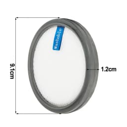 Washable Rear-Filter Replacement For PRETTYCARE W200 W300 Handheld Cordless Vacuum Cleaner Spare Filters Parts
