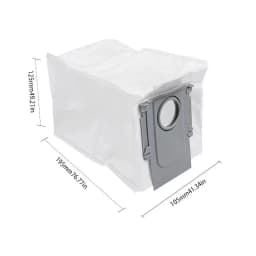 Roborock S8 MaxV Ultra / Q Revo / Q Revo MaxV / Q Revo S / Q Revo Pro / Qrevo Curv / Saros 10 Robot Vacuum Dust Bags Accessories