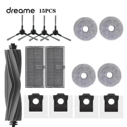 Dreame L10s Pro Ultra Heat, X30 Ultra, X30 Pro Vacuum Cleaner Replacement Accessories Main Side Brush Filter Mop Dust Bag