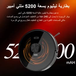 ABIR K30 Robot Vacuum Cleaner, Auto-Empty Station, Dual Lidar, 6500PA Suction,Multi-Floor Maping, Smart Home Wet Dry Appliance