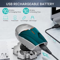KENSEN S18 Electric Head Shaver Magnetic 7D Floating Blade 5 in 1 Grooming Kits Wet/Dry Head Shaving Machine Nose Trimmer Barber