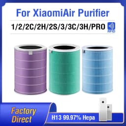 For Xiaomi Air Purifier Mi 2 2C 2H 2S 3 3C 3H Pro Air Purifier Anti Bacteria Replacement Carbon HEPA Filter M8R-FLH