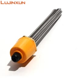 LUJINXUN DN40 47mm BSP Thread Heater Element 220V/380V for Water Tank 3KW/4.5KW/6KW/9KW/12KW TEN 201SS Tube Copper Thread 1pc