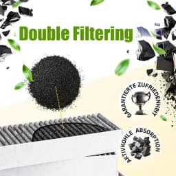4PCS Cooker Hood Activated Carbon Filter For Bosch Siemens 17004796 Bosch HEZ9VRUD0 HZ9VRCR0 Gaggenau CA282111 Cooker Hood