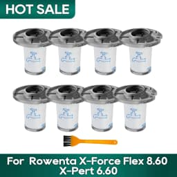 Filter ZR009006 Compatible for Rowenta X-Pert 6.60 RH6838 / RH6821, Rowenta X-Force Flex 8.60 RH9611 / RH9637 / RH9638 / RH9639