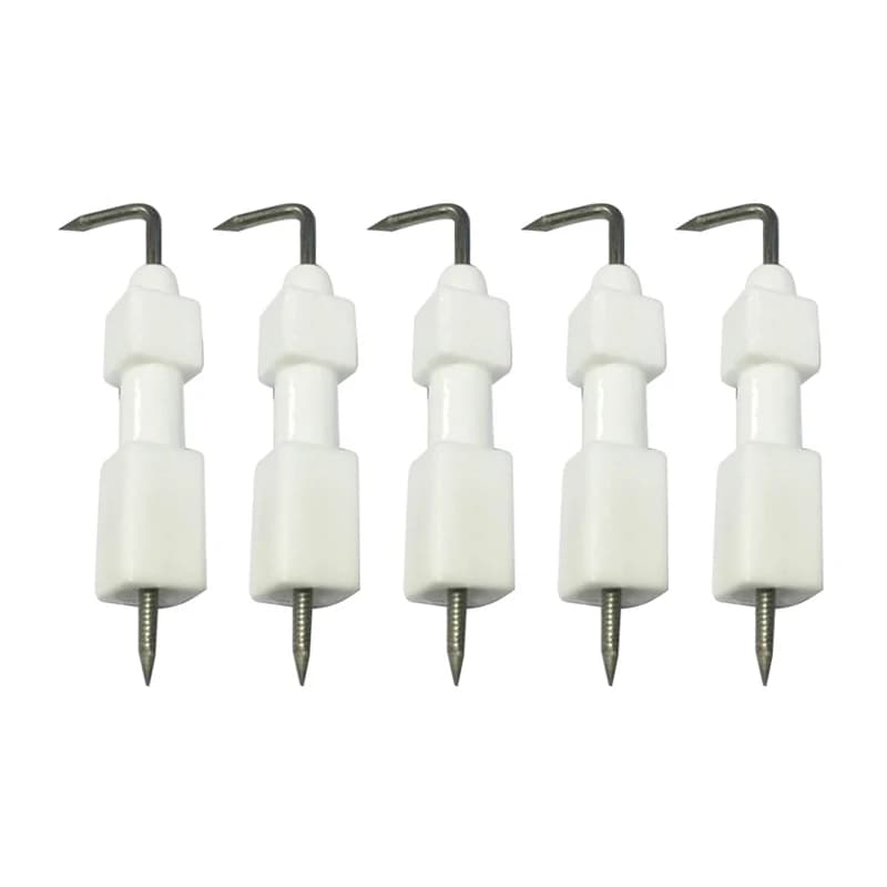 5PCS Gas Stove Cooker Ignition Electrode Ignition Needle Ceramic Spark Plug Water Heater Ignition Sensor Replacement Parts