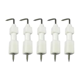 5PCS Gas Stove Cooker Ignition Electrode Ignition Needle Ceramic Spark Plug Water Heater Ignition Sensor Replacement Parts
