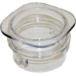 Repalcement Blender Square Lid 4665 Black Square Jar Lid and Center Cap Compatible with Oster and Osterizer Blenders 4"
