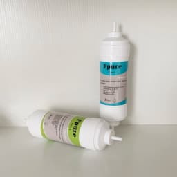 Diode Laser coolant water filters(Filter A & B) For 808nm Diode Laser Machine Cooling, Include Connectors&Clamps, pack of 2