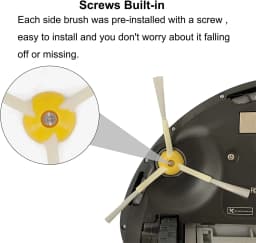 Side Brush for IRobot Roomba 500 600 700 Series Vacuum Cleaner Accessories 694 692 690 680 660 665 651 650 614 760 770 780 776