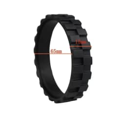 Tires for IROBOT ROOMBA Wheels Series 500, 600, 700, 800 and 900, E5, I7+, S9, IROBOT 676, 980, 698 Anti-Slip IROBOT Roomba Acce