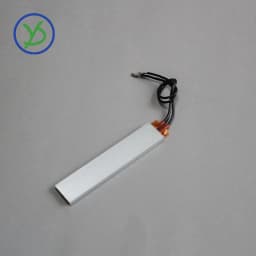 5 Pieces 100*21mm 60°C~270°C Thermostatic Ceramic PTC Heating Sheet Aluminum Shell Heating Plate Heater Accessories 12V~220V