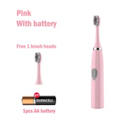 Electric Toothbrush IPX7 Waterproof Sonic Toothbrush DuPont Soft Bristles Adult Large Button Vibration Intelligent Toothbrush