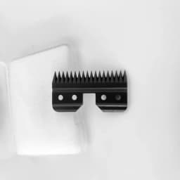 10pcs Black Fast Feed Ceramic Blades Replacement Blades for Oster Fast Feed Clipper A5 Grooming Clippers Movable Blade