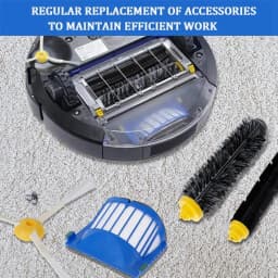 For IRobot Roomba 600 Series 605 606 610 614 620 660 630 651 650 670 690 Vacuum Cleaner Kits HEPA Filter Main Side Brush Parts