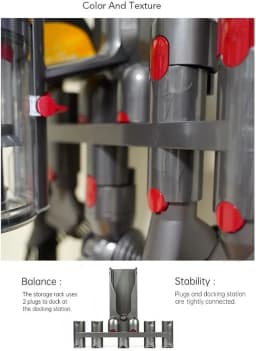 Suitable For Dyson V7 V8 V11 V12 V15 Vacuum Cleaner Head Storage Bracket V10 Lightweight Version Expansion Hanging Mount