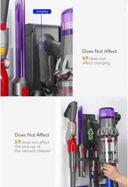 Suitable For Dyson V7 V8 V11 V12 V15 Vacuum Cleaner Head Storage Bracket V10 Lightweight Version Expansion Hanging Mount
