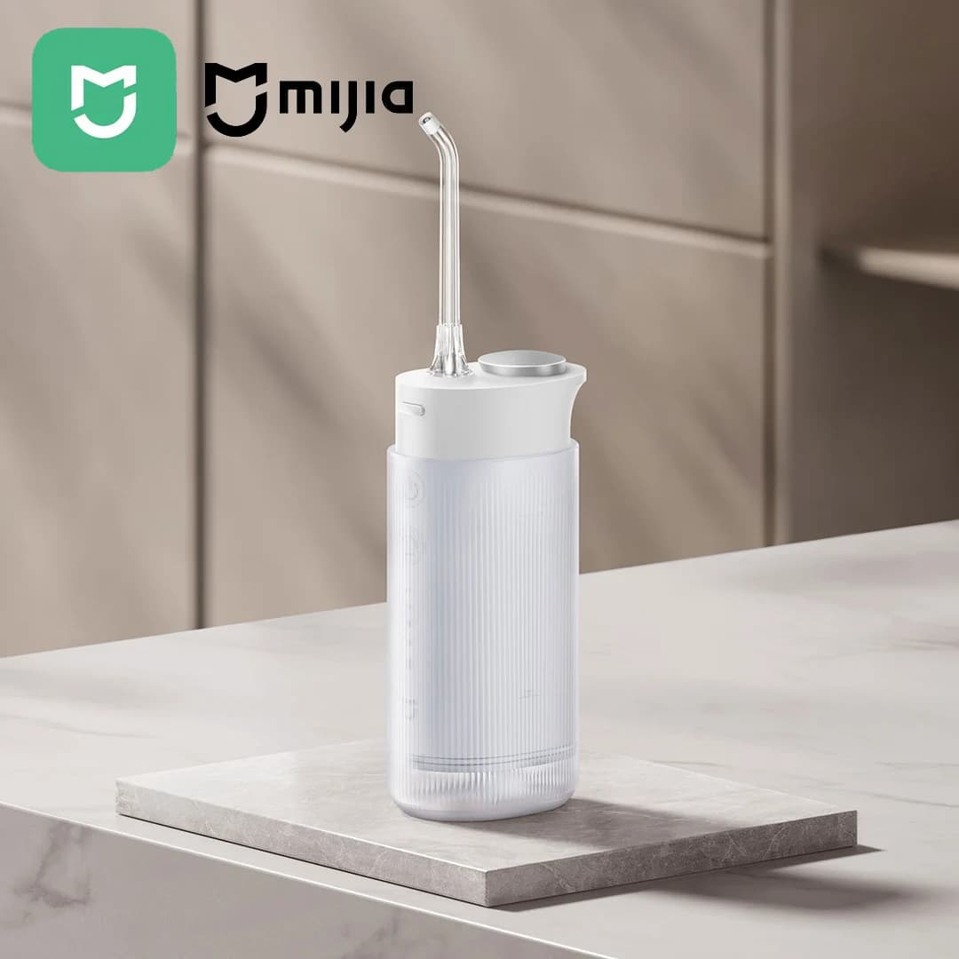 Mijia Oral Irrigator F400 Portable Dental For Irrigator Teeth Water Flosser Bucal Calculi Oral Cleaner Water Pick Thread